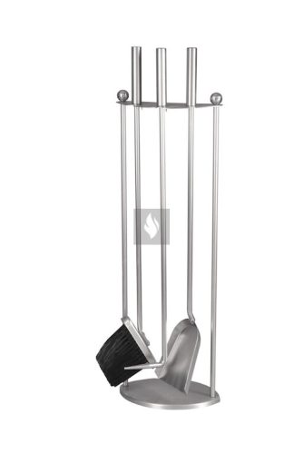 Kandallótisztító készlet, acél, 3 részes