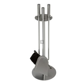 Kandallótisztító készlet, acél, 3 részes