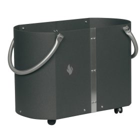 Fatároló kocsi, antracit, gurulós