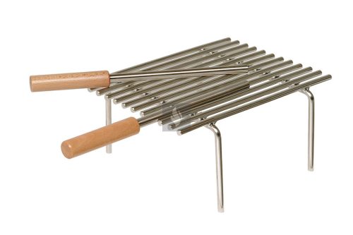 Grillrács, acél, 35x27 cm
Tartalmazza a két fogantyút