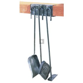 Kerti grill eszközök, 3 részes, kovácsoltvas