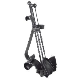   Kandallótisztító készlet, kovácsoltvas, fekete, 3 részes