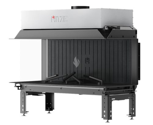 HITZE CALMA 120 TC 3 oldali C üveges gázkandalló