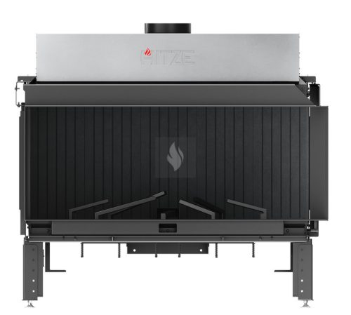 HITZE CALMA 120 RG saroküveges jobbos gázkandalló