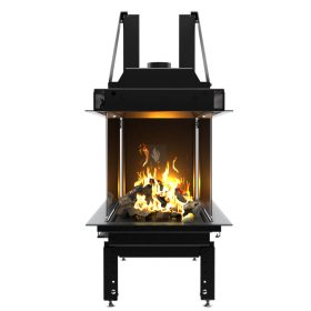 HITZE CALMA 120 UG 3 oldali U üveges gázkandalló