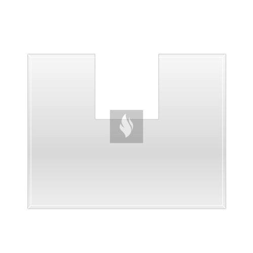 Alátét üveglap CARA CS design kandallóhoz