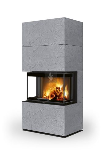 Romotop CARA C N 61 thermaline világos szürke Design kandalló