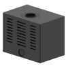 HITZE CUBO CF 700 Légfűtéses kandallókályha