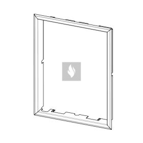 D3F RAM06 keskeny beépítő keret standard