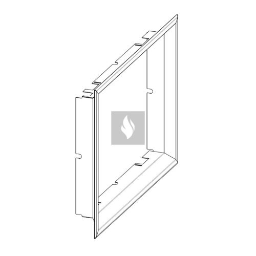 D3H RAM04 keskeny beépítő keret