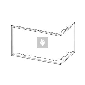 DR3SH RAM06 keskeny beépítő keret standard