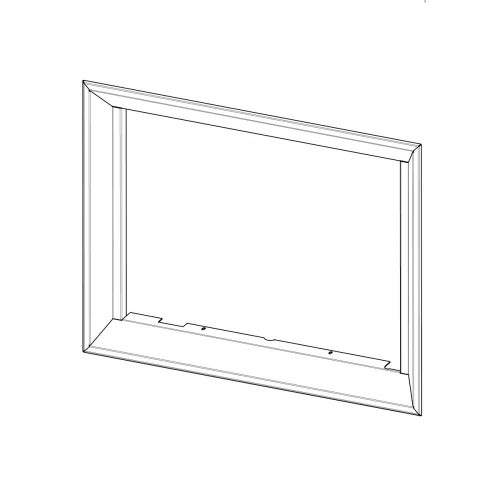 RAM04 süllyesztett beépítő keret Romotop DYNAMIC DW2M - DWB2M kandallóbetéthez