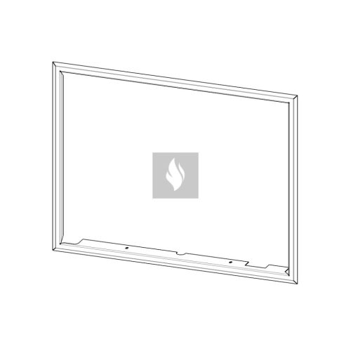 RAM06 keskeny beépítő keret Romotop DYNAMIC DW2M - DWB2M kandallóbetéthez