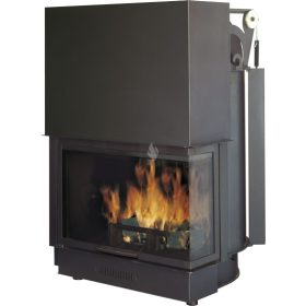   Edilkamin ACQUATONDO 29 OLDALÜVEGES Vízteres kandallóbetét