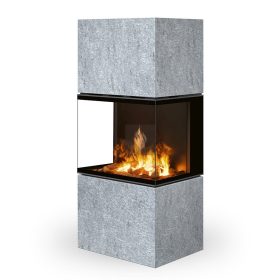 Romotop e-LERA C zsírkő elektromos design kandalló