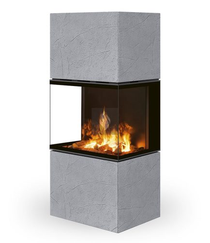  Romotop e-LERA C 61 Thermaline világos szürke elektromos design kandalló