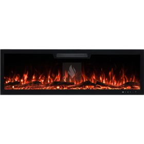 Elle 153 Fekete Beépíthető elektromos kandalló