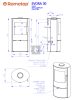Romotop EVORA 30 lemez Kandallókályha