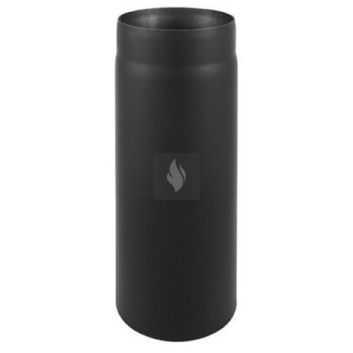 Ø130 mm, 50 cm hosszú acél füstcső 2mm falvastagsággal