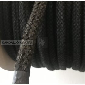 Hőálló lapostömítés 15x8 mm - kandallóüveghez
