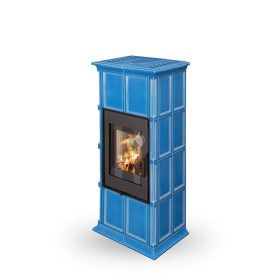   Romotop GREMIO 1 kerámia Kandallókályha - bővíthető hőtárolóval