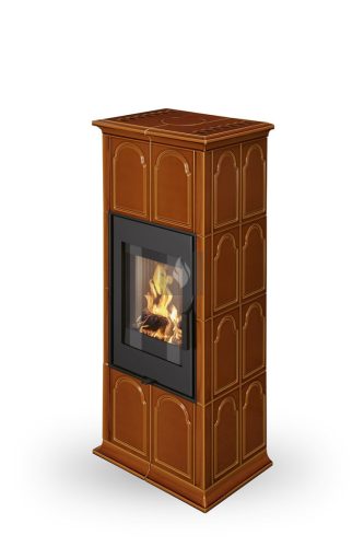 Romotop GREMIO 2 kerámia Kandallókályha - bővíthető hőtárolóval