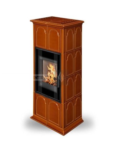 Romotop GREMIO 2G dekorüveg ajtós kerámia kandallókályha - bővíthető hőtárolóval