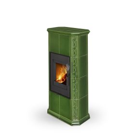   Romotop GREMIO 4 kerámia Kandallókályha - bővíthető hőtárolóval