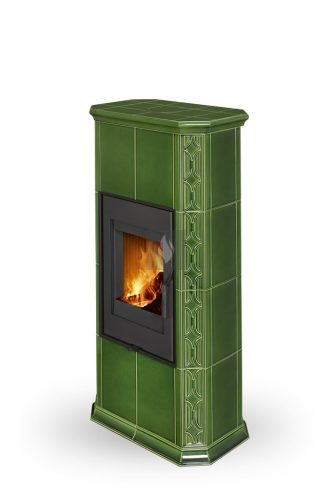 Romotop GREMIO 4 kerámia Kandallókályha - bővíthető hőtárolóval