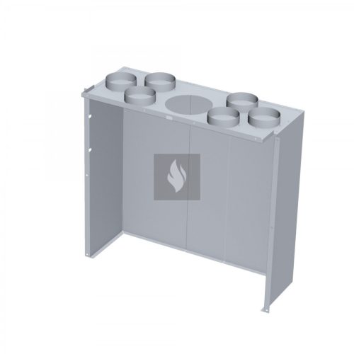 Konvekciós burkolat Romotop HEAT H2LF kandallóbetéthez