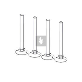 Romotop állítható lábak 190 mm kandallóbetéthez