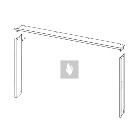   RAM11 takarókeret Romotop HEAT H3LF - HT3LF kandallóbetéthez 