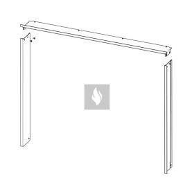 RAM11 takarókeret Romotop HEAT H3LJ kandallóbetéthez 