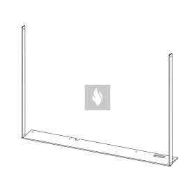 RAM13 takarókeret Romotop HEAT H3LJ kandallóbetéthez 