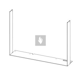 RAM14 takarókeret Romotop HEAT H3LJ kandallóbetéthez 