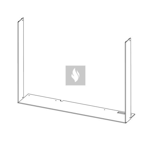 RAM14 takarókeret Romotop HEAT H3LJ kandallóbetéthez 