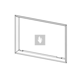   RAM04 süllyesztett beépítő keret Romotop HEAT HT3Z kandallóbetéthez 