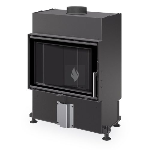 Romotop HEAT 4G 59.44.16 Légfűtéses kandallóbetét fekete béléssel