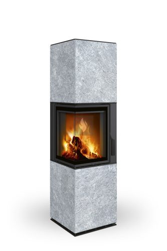 Romotop HARMONY L HA hőtárolós Zsírkő Design kandalló