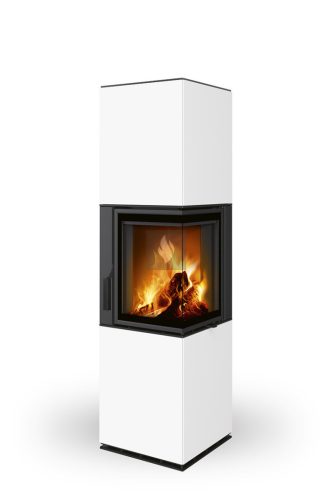 Romotop HARMONY R HA hőtárolós Kerámia Design kandalló - Rozsdabarna