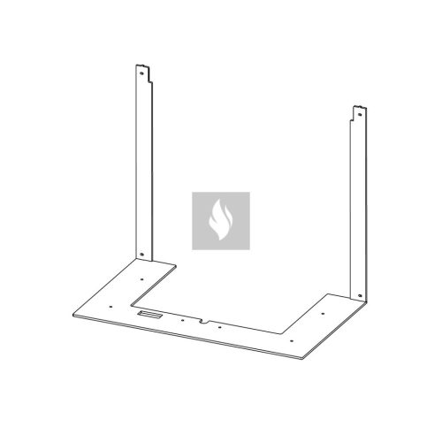 RAM13 takarókeret Romotop HEAT HC3LE kandallóbetéthez 