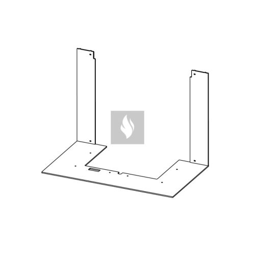 RAM14 takarókeret Romotop HEAT HC3LE kandallóbetéthez 
