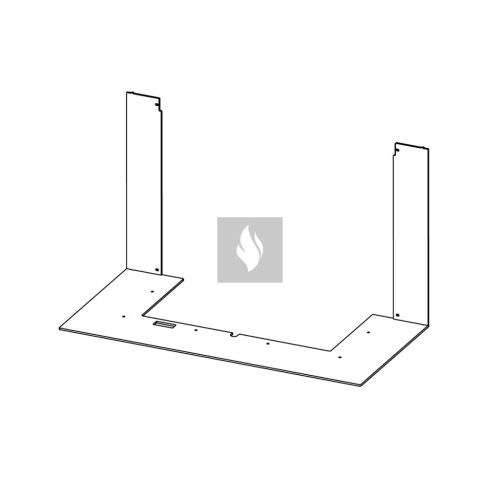 RAM14 takarókeret Romotop HEAT HC3LH kandallóbetéthez 