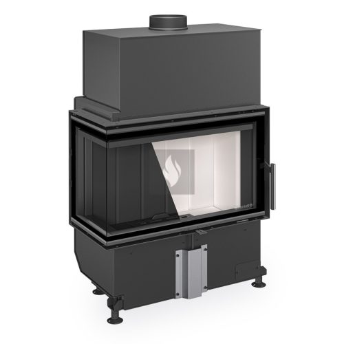 Romotop HEAT L 4G S 70.44.33.26 Légfűtéses kandallóbetét fekete béléssel