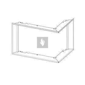   RAM04 süllyesztett beépítő keret Romotop HEAT H R/L 2SG kandallóbetéthez