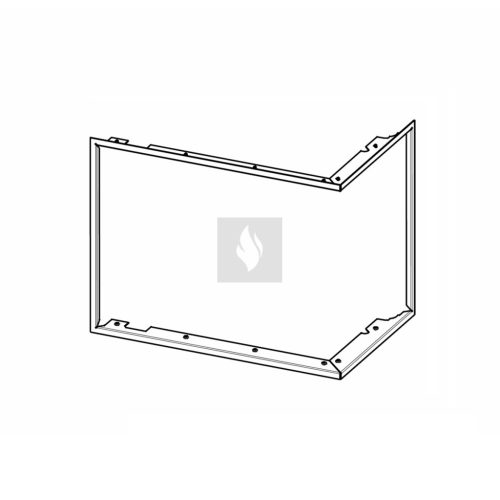 Romotop RAM06 keskeny beépítő keret HR4SG kandallóbetéthez