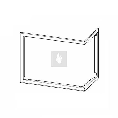 Romotop RAM06 keskeny beépítő keret HR4SY kandallóbetéthez