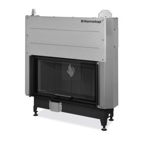   Romotop HEAT T 3G L 88.50.06 Légfűtéses kandallóbetét, fekete béléssel