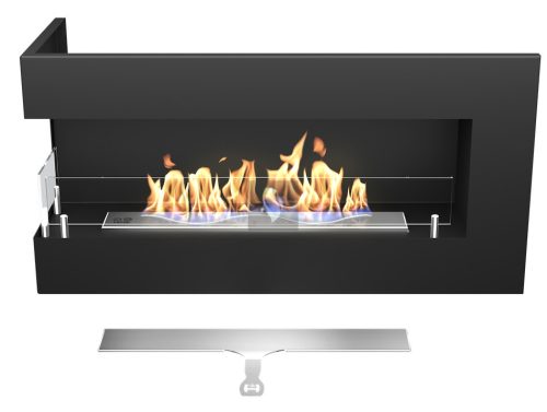 HITZE SOUL L beépíthető balos sarok bioetanol kandalló