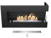 HITZE SOUL R beépíthető jobbos sarok bioetanol kandalló